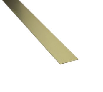 Brass Strip - 3/4\" Wide, 0.016\" Thick, 12\" Long #8233